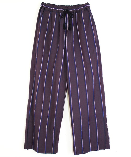 RNA-N（アールエヌエーエヌ）の「R3835 シアーストライプイージーパンツ（その他パンツ・レディース・ブラウン/ミント/ベージュ・MEDIUM）」の5枚目の写真