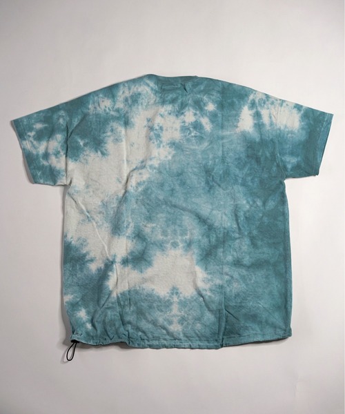 REMI RELIEF（レミレリーフ）の「REMI RELIEF（レミレリーフ）別注16天竺タイダイアウトドアポケットTシャツ（Tシャツ/カットソー・メンズ・ブラック/ベージュ/グリーン・SMALL/MEDIUM/LARGE）」の5枚目の写真