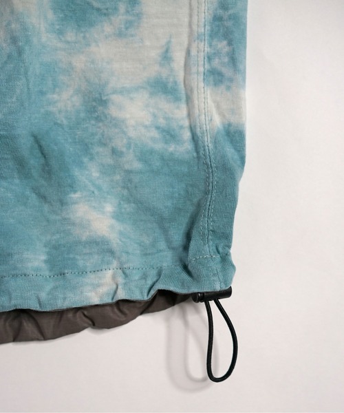 REMI RELIEF（レミレリーフ）の「REMI RELIEF（レミレリーフ）別注16天竺タイダイアウトドアポケットTシャツ（Tシャツ/カットソー・メンズ・ブラック/ベージュ/グリーン・SMALL/MEDIUM/LARGE）」の14枚目の写真