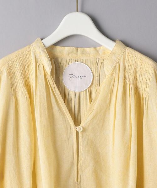 Pheeta(フィータ)長袖チュニック“Harey” ph21ss-06 | iroma