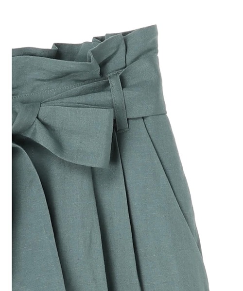 YECCA VECCA（イェッカヴェッカ）の「P.レーヨンリネンワイドパンツ　＊（その他パンツ・レディース・チャコールグレー/ライトベージュ/グリーン/ピンク系その他3・FREE）」の20枚目の写真