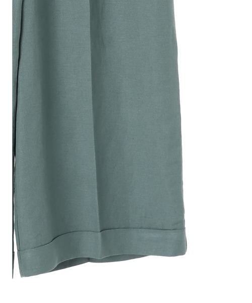 YECCA VECCA（イェッカヴェッカ）の「P.レーヨンリネンワイドパンツ　＊（その他パンツ・レディース・チャコールグレー/ライトベージュ/グリーン/ピンク系その他3・FREE）」の21枚目の写真