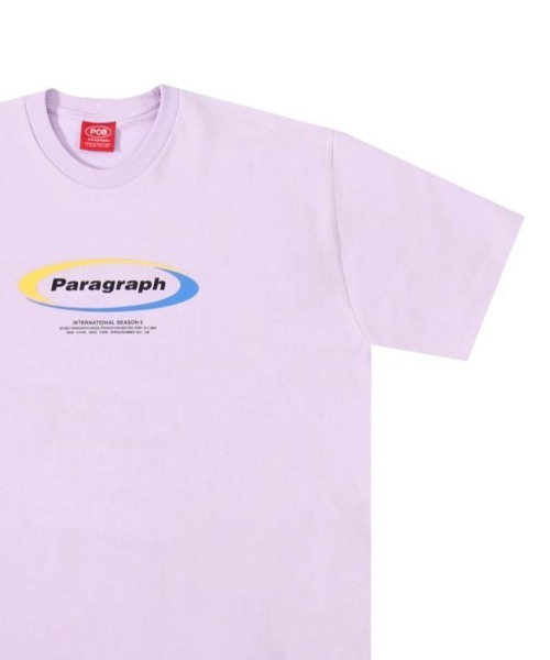 Paragraph(パラグラフ)の「Paragraph/パラグラフ/ロゴプリント半袖Tシャツ/Logo Tee(Tシャツ/カットソー・メンズ・アイボリー/ブラウン/グレー/ブラック/バイオレット・FREE)」の5枚目の写真