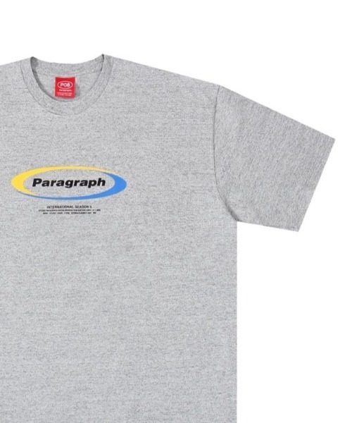 Paragraph(パラグラフ)の「Paragraph/パラグラフ/ロゴプリント半袖Tシャツ/Logo Tee(Tシャツ/カットソー・メンズ・アイボリー/ブラウン/グレー/ブラック/バイオレット・FREE)」の4枚目の写真