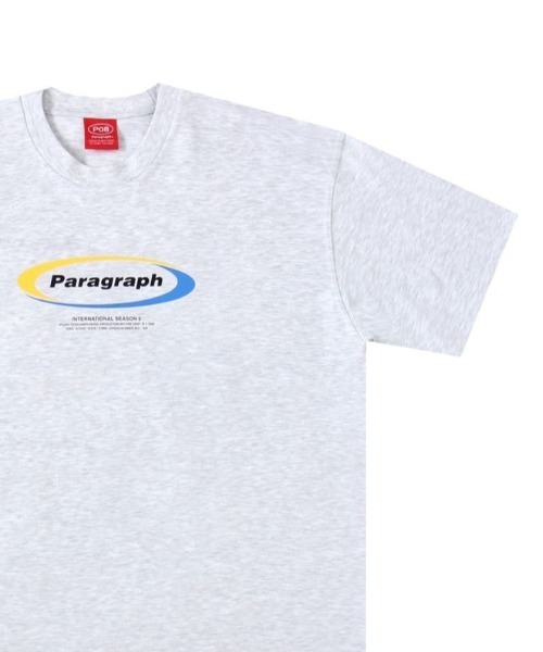Paragraph(パラグラフ)の「Paragraph/パラグラフ/ロゴプリント半袖Tシャツ/Logo Tee(Tシャツ/カットソー・メンズ・アイボリー/ブラウン/グレー/ブラック/バイオレット・FREE)」の2枚目の写真