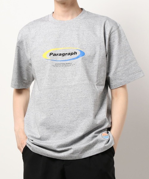 Paragraph(パラグラフ)の「Paragraph/パラグラフ/ロゴプリント半袖Tシャツ/Logo Tee(Tシャツ/カットソー・メンズ・アイボリー/ブラウン/グレー/ブラック/バイオレット・FREE)」の17枚目の写真