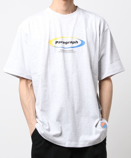 Paragraph(パラグラフ)の「Paragraph/パラグラフ/ロゴプリント半袖Tシャツ/Logo Tee(Tシャツ/カットソー・メンズ・アイボリー/ブラウン/グレー/ブラック/バイオレット・FREE)」の13枚目の写真