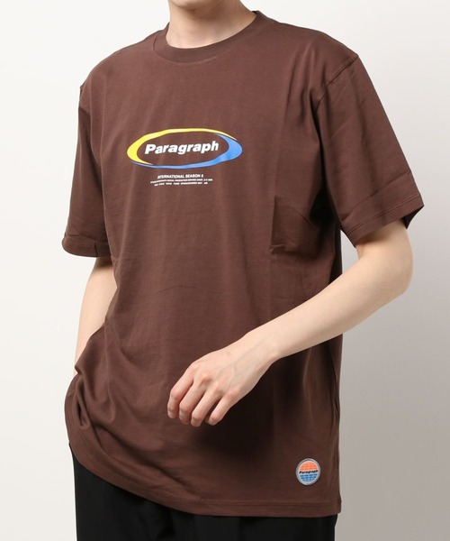 Paragraph(パラグラフ)の「Paragraph/パラグラフ/ロゴプリント半袖Tシャツ/Logo Tee(Tシャツ/カットソー・メンズ・アイボリー/ブラウン/グレー/ブラック/バイオレット・FREE)」の19枚目の写真