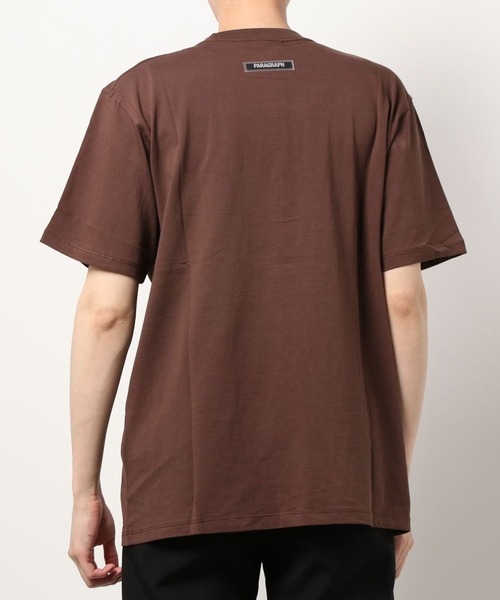 Paragraph(パラグラフ)の「Paragraph/パラグラフ/ロゴプリント半袖Tシャツ/Logo Tee(Tシャツ/カットソー・メンズ・アイボリー/ブラウン/グレー/ブラック/バイオレット・FREE)」の20枚目の写真