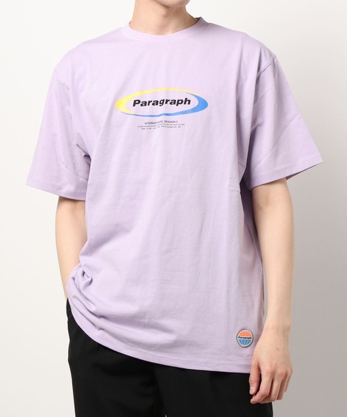 Paragraph(パラグラフ)の「Paragraph/パラグラフ/ロゴプリント半袖Tシャツ/Logo Tee(Tシャツ/カットソー・メンズ・アイボリー/ブラウン/グレー/ブラック/バイオレット・FREE)」の21枚目の写真