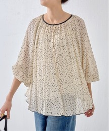 BEARDSLEY | ドットプリーツブラウス(シャツ/ブラウス)