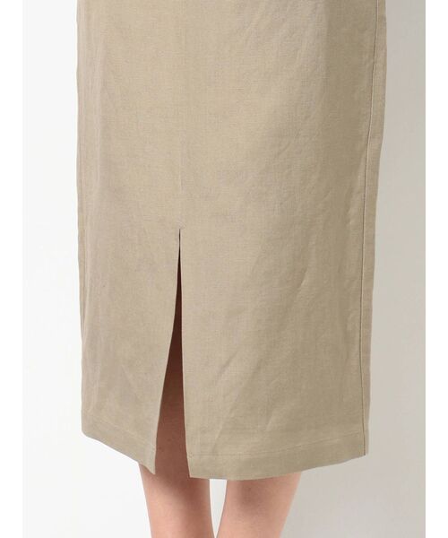 MURUA（ムルーア）の「リネンタッチタイトジャンスカ（ワンピース・レディース・ホワイト/マスタード/カーキ・1/2）」の19枚目の写真