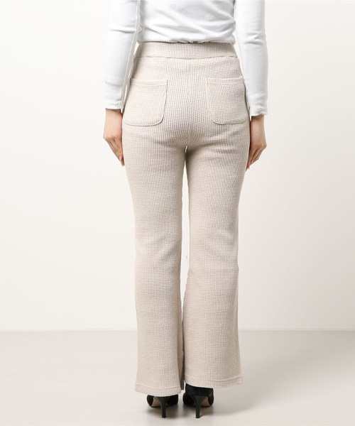 To the sea（トゥーザシー）の「ワッフルパンツ（その他パンツ・レディース・ベージュ・SMALL）」の8枚目の写真