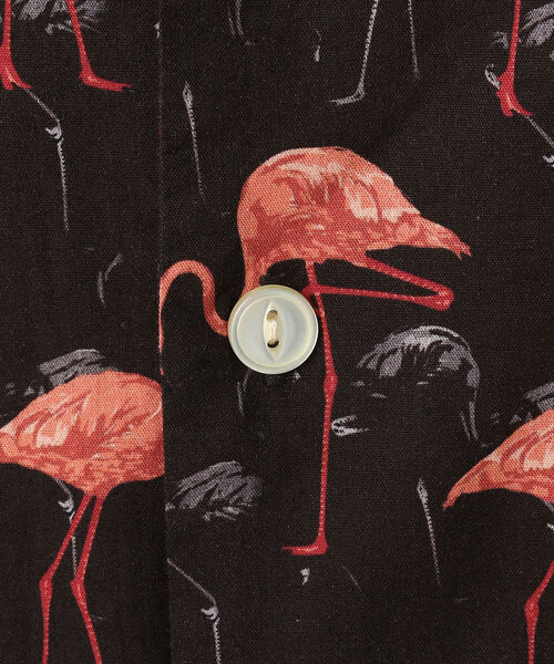 schott(ショット)の「Schott/ショット/WOMENS HAWAIIAN DRESS/ハワイアン ドレス(ワンピース・レディース・ブラック/セージグリーン・FREE)」の8枚目の写真