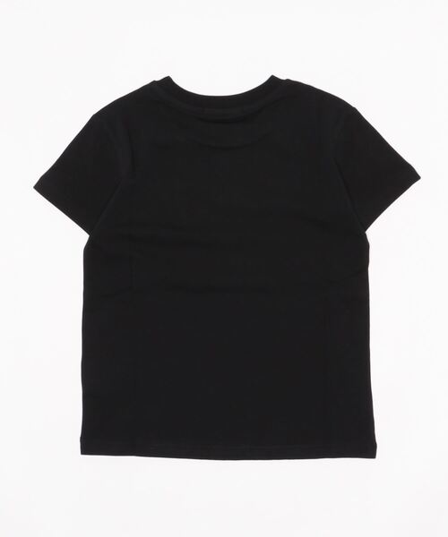 MSGM KIDS（エムエスジーエムキッズ）の「MSGM ブラッシュロゴTシャツ（Tシャツ/カットソー・キッズ・ホワイト×ブラック/ピンク/ブラック×ホワイト・6/8/10/12/14/4）」の4枚目の写真