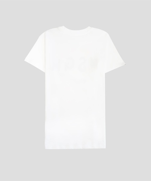 MSGM KIDS（エムエスジーエムキッズ）の「MSGM ブラッシュロゴTシャツ（Tシャツ/カットソー・キッズ・ホワイト×ブラック/ピンク/ブラック×ホワイト・6/8/10/12/14/4）」の10枚目の写真