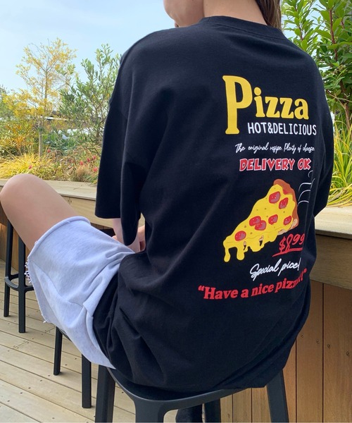 RASVOA(ラスボア)の「パッチポケットハーフパンツ(スウェットパンツ・レディース・ライトグレー/ブラック・FREE)」の6枚目の写真