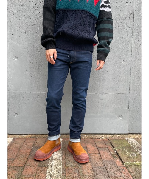 開店祝い Diesel Diesel Fw21 メンズ ジョグジーンズ スリム i サステナブル 超人気の