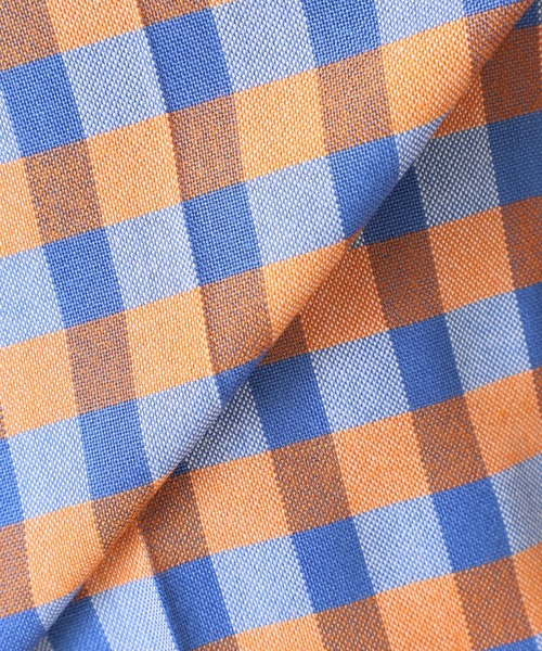 SLOBE citron.(スローブシトロン)の「SLOBE citron. チェックパターンフレアパンツ【手洗い可能】◆(その他パンツ・レディース・グリーン/オレンジ/ブルー系その他・36/38)」の18枚目の写真