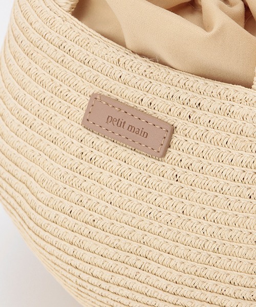 petit main（プティマイン）の「【ミッフィー】カゴバッグ（ショルダーバッグ・キッズ・ブラウン/キナリ・FREE）」の10枚目の写真