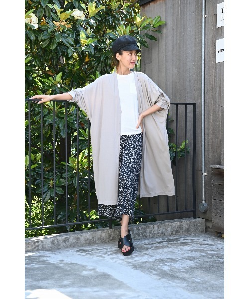 100% ORGANIC COTTON（100パーセントオーガニックコットン）の「ポケット付きクルーネック 半袖Tシャツ（Tシャツ/カットソー・レディース・カーキ/ベージュ/ホワイト/ブラック・L/M）」の17枚目の写真