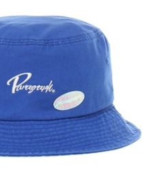 『paragraph/パラグラフ』CURSIVE EMBROIDERED BUCKET HAT/ブランドロゴ バケットハット