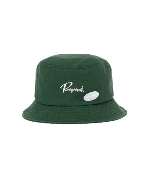 Paragraph（パラグラフ）の「『paragraph/パラグラフ』CURSIVE EMBROIDERED BUCKET HAT/ブランドロゴ バケットハット（ハット・メンズ・アイボリー/グリーン/ブルー/ブラック・FREE）」の9枚目の写真