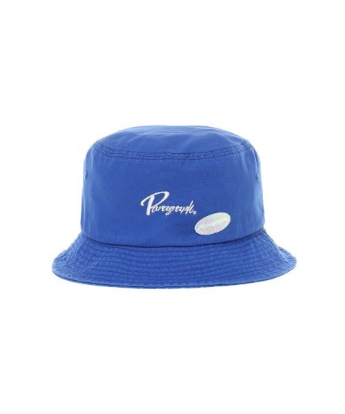 Paragraph（パラグラフ）の「『paragraph/パラグラフ』CURSIVE EMBROIDERED BUCKET HAT/ブランドロゴ バケットハット（ハット・メンズ・アイボリー/グリーン/ブルー/ブラック・FREE）」の5枚目の写真