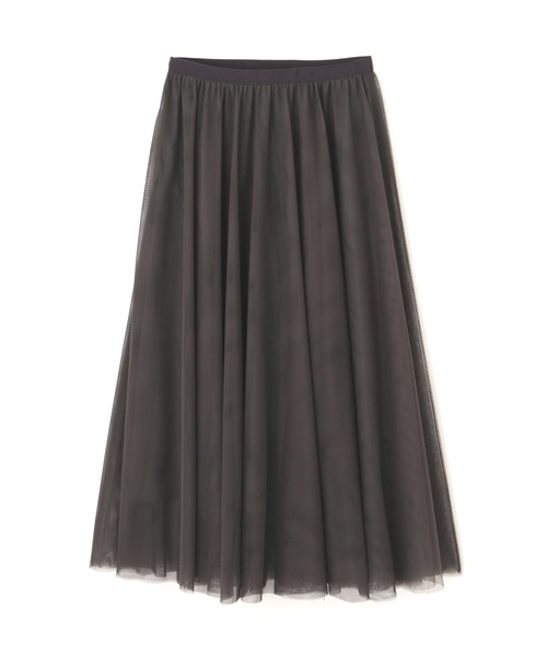 NATURAL BEAUTY BASIC(ナチュラルビューティーベーシック)の「チュールスカート/0171220610(スカート・レディース・グレイッシュベージュ/ブラウン/チャコールグレー・MEDIUM/SMALL/X-SMALL)」の16枚目の写真