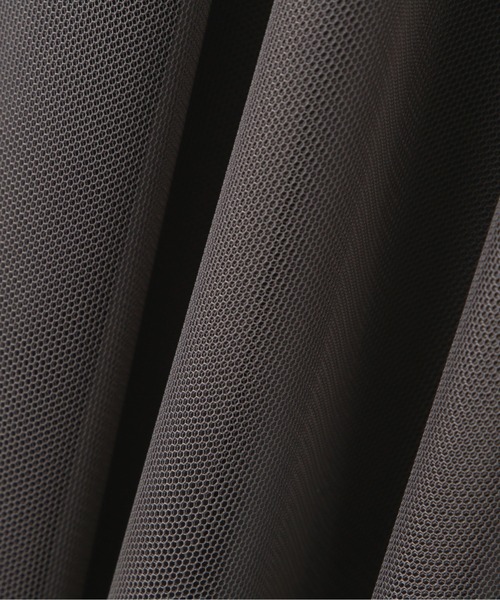 NATURAL BEAUTY BASIC(ナチュラルビューティーベーシック)の「チュールスカート/0171220610(スカート・レディース・グレイッシュベージュ/ブラウン/チャコールグレー・MEDIUM/SMALL/X-SMALL)」の17枚目の写真