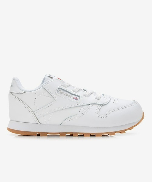 Reebok（リーボック）の「クラシック レザー / Classic Leather Shoes（スニーカー・キッズ・ホワイト/ブラック/ホワイト系その他・12cm/15.0cm/16.0cm/14.0cm/13.0cm/11cm/13cm/14cm/15cm/16cm）」の3枚目の写真