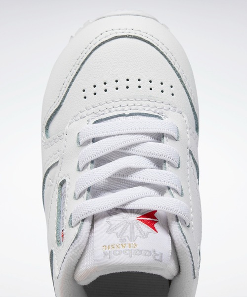 Reebok（リーボック）の「クラシック レザー / Classic Leather Shoes（スニーカー・キッズ・ホワイト/ブラック/ホワイト系その他・12cm/15.0cm/16.0cm/14.0cm/13.0cm/11cm/13cm/14cm/15cm/16cm）」の6枚目の写真