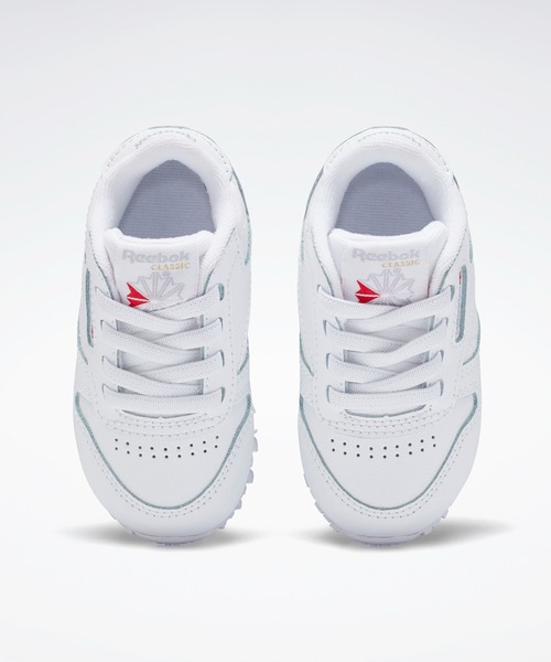 Reebok（リーボック）の「クラシック レザー / Classic Leather Shoes（スニーカー・キッズ・ホワイト/ブラック/ホワイト系その他・12cm/15.0cm/16.0cm/14.0cm/13.0cm/11cm/13cm/14cm/15cm/16cm）」の8枚目の写真