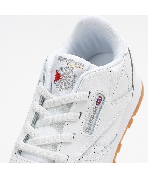 Reebok（リーボック）の「クラシック レザー / Classic Leather Shoes（スニーカー・キッズ・ホワイト/ブラック/ホワイト系その他・12cm/15.0cm/16.0cm/14.0cm/13.0cm/11cm/13cm/14cm/15cm/16cm）」の18枚目の写真