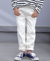 ホワイトデニムパンツ