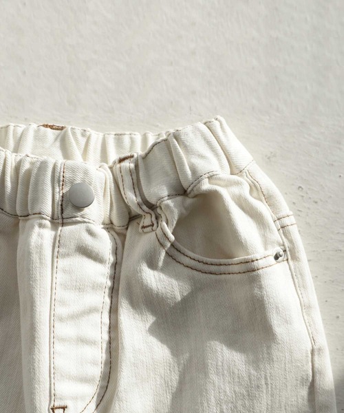 antiqua（アンティカ）の「ホワイトデニムパンツ（その他パンツ・キッズ・オフホワイト・6/5）」の17枚目の写真