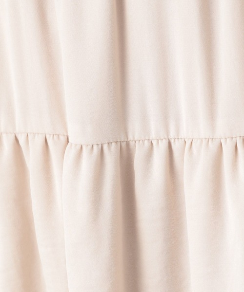 LEPSIM(レプシィム)の「ヘンカティアードスカート 948370(スカート・レディース・キャメル/ブラック/グレイッシュベージュ・FREE)」の17枚目の写真