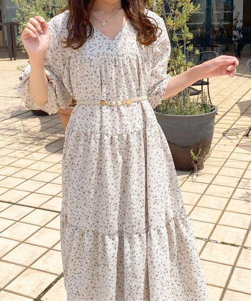 apres jour(アプレジュール)の「アソートティアードワンピ【ZOZOTOWN限定アイテム】(ワンピース・レディース・グレイッシュベージュ/イエロー系その他/アイボリー・フリー/X-LARGE)」の13枚目の写真