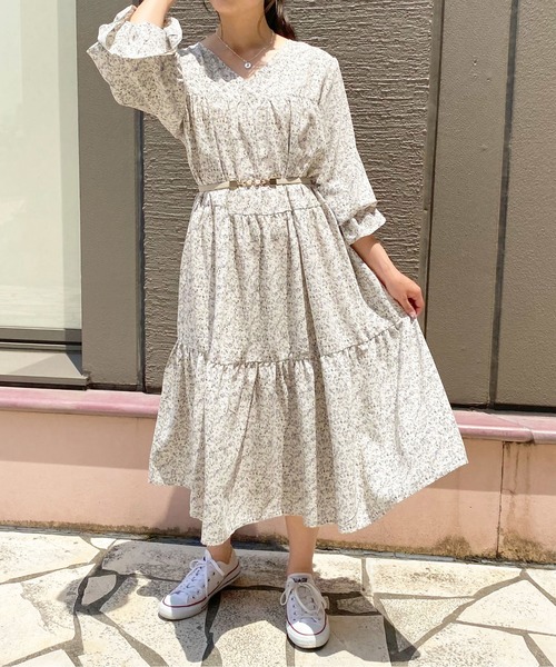 セール】アソートティアードワンピ【ZOZOTOWN限定アイテム