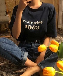 シンプルロゴルーズＴシャツ