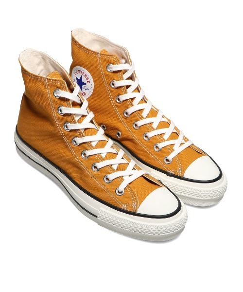 CONVERSE（コンバース）の「CONVERSE CANVAS ALL STAR JAPAN HI / コンバース キャンバス オールスター（スニーカー・メンズ・マスタード・27.5cm/23.5cm/26.0cm/24.5cm/27.0cm/24.0cm/25.5cm/28.0cm/22.5cm/25.0cm/26.5cm/23.0cm）」の13枚目の写真
