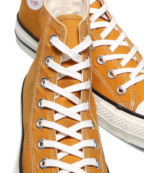 CONVERSE（コンバース）の「CONVERSE CANVAS ALL STAR JAPAN HI / コンバース キャンバス オールスター（スニーカー・メンズ・マスタード・27.5cm/23.5cm/26.0cm/24.5cm/27.0cm/24.0cm/25.5cm/28.0cm/22.5cm/25.0cm/26.5cm/23.0cm）」の6枚目の写真
