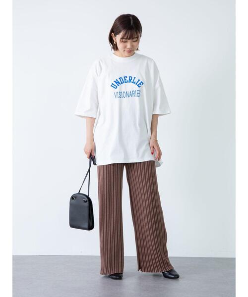 armonia(アルモニーア)の「armonia・ストライプニットパンツ*(その他パンツ・レディース・ブラウン/カーキ・FREE)」の18枚目の写真