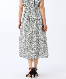 極美品♡　アンタイトル　【洗える】ミストフラワープリントスカート　1 UNTITLED（アンタイトル）の「◇【洗える】ミストフラワー