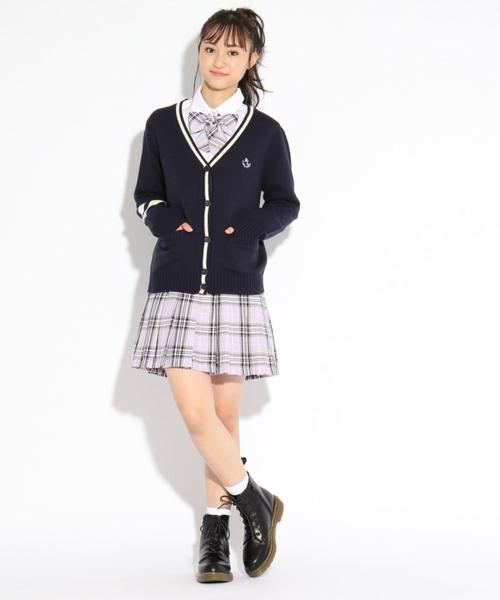 PINK-latte(ピンクラテ)の「【入卒・セレモニー・卒服】シンプルシャツ(シャツ/ブラウス・キッズ・オフホワイト/ベビーピンク/サックスブルー・15 /16/02)」の17枚目の写真