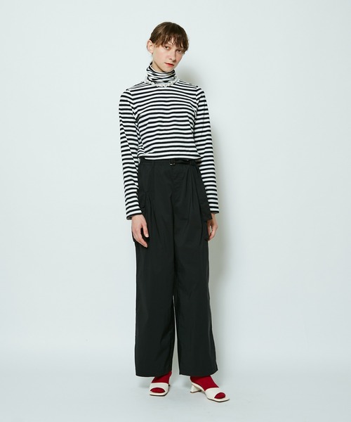 CIAOPANIC（チャオパニック）の「ワイドカーゴパンツ（カーゴパンツ・レディース・ブラック/オリーブ・SMALL/MEDIUM）」の12枚目の写真