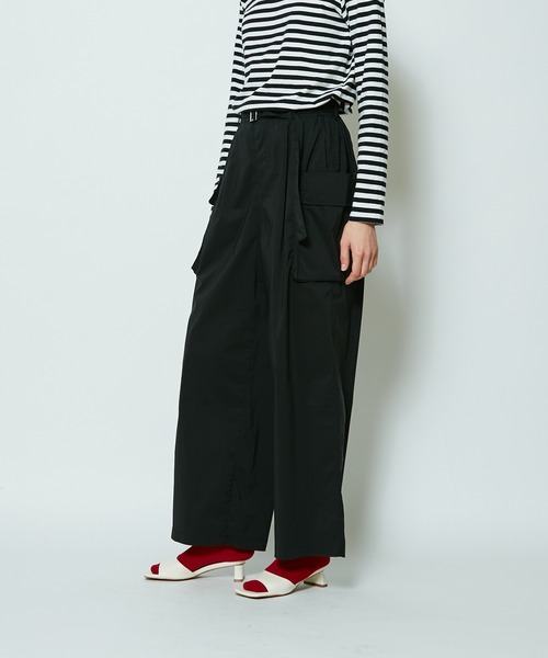 CIAOPANIC（チャオパニック）の「ワイドカーゴパンツ（カーゴパンツ・レディース・ブラック/オリーブ・SMALL/MEDIUM）」の10枚目の写真