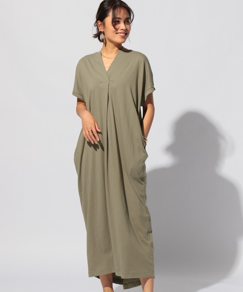 BAYFLOW(ベイフロー)の「バックコンシャスワンピース(ワンピース・レディース・ブラック/カーキ/キャメル・FREE)」の18枚目の写真