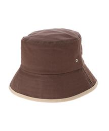 ・パイピングカラーツイルバケットハット＊
