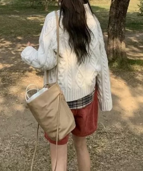 KOR（ケーオーアール）の「コーデュロイ カラーショートパンツ（その他パンツ・レディース・グリーン/レッド・S/M/L/XL）」の7枚目の写真